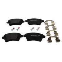 ZIMMERMANN Bremsbel&auml;ge Bremsbelagsatz f&uuml;r Fiat Sedici Suzuki SX4 (EY GY) vorne