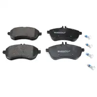 ZIMMERMANN Bremsbel&auml;ge Bremsbelagsatz Mercedes W204 W212 C207 R172 vorne