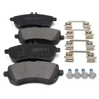 ZIMMERMANN Bremsbel&auml;ge Bremsbelagsatz Mercedes W204 W212 C207 R172 vorne