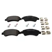 ZIMMERMANN Bremsen Bremsscheiben + Bremsbel&auml;ge Citroen f&uuml;r Fiat Peugeot hinten