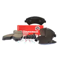ZIMMERMANN Bremsbel&auml;ge + Wako CITROEN JUMPER f&uuml;r FIAT DUCATO PEUGEOT BOXER vorne
