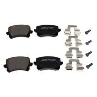 ZIMMERMANN Bremsscheiben + Bel&auml;ge AUDI Q3 SEAT Alhambra VW Passat Sharan hinten