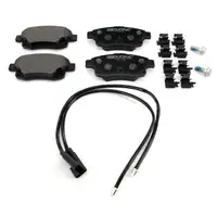ZIMMERMANN Bremsscheiben + Bel&auml;ge + Wako f&uuml;r FORD TRANSIT 04.2006-08.2014 hinten