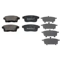 ZIMMERMANN Bremsbel&auml;ge Bremsbelagsatz f&uuml;r Mazda CX-7 (ER) CX-9 (TB) hinten