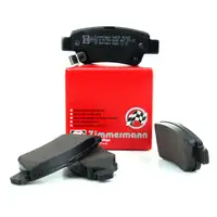 ZIMMERMANN Bremsbel&auml;ge Bremskl&ouml;tze Bremskl&ouml;tze f&uuml;r Honda CR-V III IV (RE) hinten