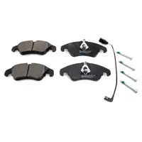 ZIMMERMANN Bremsscheiben + Bel&auml;ge + Wako AUDI A6 (4G C7) A7 (4G) Q5 (8RB) vorne