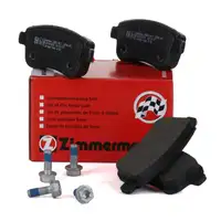 ZIMMERMANN Bremsbel&auml;ge Bremskl&ouml;tze f&uuml;r Renault Fluence Megane 3 Scenic 3 hinten