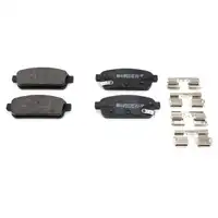ZIMMERMANN Bremsscheiben + Bel&auml;ge OPEL AMPERA ASTRA J CASCADA ZAFIRA C hinten