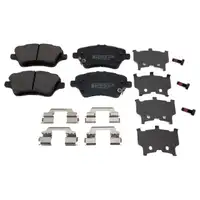 ZIMMERMANN Bremsen SPORT Bremsscheiben + Bel&auml;ge f&uuml;r Ford B-Max Fiesta VI vorne
