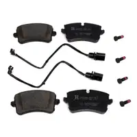 ZIMMERMANN Bremsbel&auml;ge + Wako AUDI A6 (4G C7) A7 (4G) PORSCHE MACAN (95B) hinten