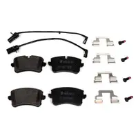 ZIMMERMANN Bremsscheiben + Bremsbel&auml;ge + Wako AUDI A6 (4G C7) A7 (C7) 1KY hinten