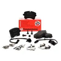ZIMMERMANN Bremsbel&auml;ge + Wako Audi A6 (4G C7) A7 (4G) Porsche Macan (95B) hinten
