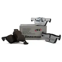 ZIMMERMANN rd:z Bremsbel&auml;ge f&uuml;r BMW F20 F21 F22 F23 F30/31/34 F32/33/36 hinten