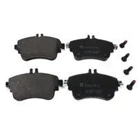 ZIMMERMANN Bremsscheiben + Bel&auml;ge MERCEDES W176 W246 W242 C117 vorne + hinten
