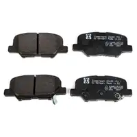 ZIMMERMANN Bremsen Kit Bremsscheiben + Bremsbel&auml;ge f&uuml;r Mazda 6 (GJ GH) hinten