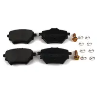 ZIMMERMANN Bremsen Bremsscheiben + Bel&auml;ge Citroen C4 f&uuml;r Peugeot 308 II hinten