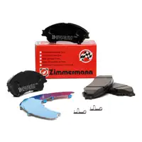 ZIMMERMANN Bremsbel&auml;ge + Wako f&uuml;r SUZUKI SX4 S-Cross (JY) VITARA (LY) vorne