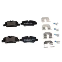 ZIMMERMANN Bremsbel&auml;ge Bremskl&ouml;tze f&uuml;r MINI F55 F56 CABRIOLET F57 One Cooper HA