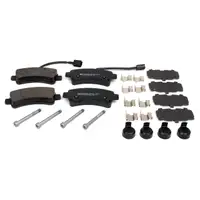 ZIMMERMANN Bremsbel&auml;ge + Wako CITROEN JUMPER FIAT DUCATO PEUGEOT BOXER hinten