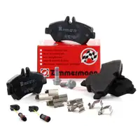 ZIMMERMANN Bremsbel&auml;ge Bremsbelagsatz + Wako Mercedes Sprinter 3/3,5t 906 hinten