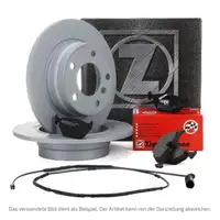 ZIMMERMANN Bremsscheiben + Bel&auml;ge Wako MINI R56 R57 R55 R58 ONE / COOPER hinten