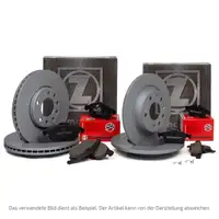 ZIMMERMANN Bremsen Bremsscheiben + Bel&auml;ge MERCEDES M-KLASSE W163 vorne + hinten
