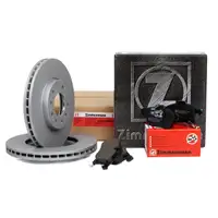 ZIMMERMANN Bremsscheiben + Bel&auml;ge OPEL ASTRA H COMBO MERIVA A B ZAFIRA B vorne