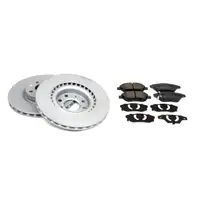 ZIMMERMANN Bremsscheiben + Bremsbel&auml;ge Opel CORSA D 1.3CDTI 75/90/95 PS vorne