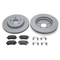ZIMMERMANN Bremsscheiben Bel&auml;ge OPEL INSIGNIA A SAAB 9-5 YS3G ab 17 Zoll hinten