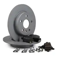 ZIMMERMANN Bremsen Bremsscheiben + Bremsbel&auml;ge OPEL ASTRA K RPO J67/J79 hinten