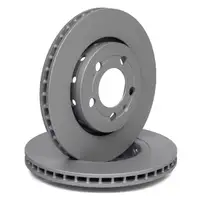 ZIMMERMANN Bremsen Kit Bremsscheiben + ATE Bremsbel&auml;ge f&uuml;r Audi Skoda VW hinten