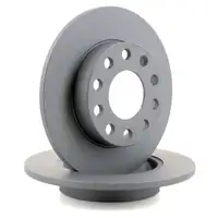 ZIMMERMANN Bremsscheiben Satz f&uuml;r Audi A4 (8E B6) PR-1KD 11.2000-12.2004 hinten