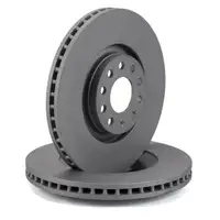ZIMMERMANN Bremsen Kit Bremsscheiben + Bel&auml;ge f&uuml;r AUDI A6 4B C5 PR-1LG/1LA vorne