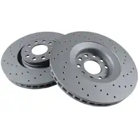 ZIMMERMANN Bremsscheiben Satz f&uuml;r Audi A4 (8E B7) PR-1LC 11.2004-06.2008 vorne