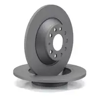 ZIMMERMANN BREMSSCHEIBEN+BREMSBEL&Auml;GE BREMSKL&Ouml;TZE HINTEN AUDI A6 4F C6 BJ 04-11