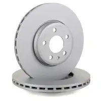 ZIMMERMANN Bremsscheiben + Bremsbel&auml;ge + Wako f&uuml;r AUDI A4 (8W B9) A5 (F5) vorne