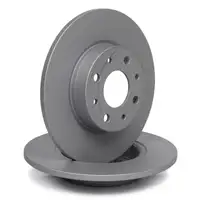 ZIMMERMANN Bremsscheiben + Bremsbel&auml;ge ALFA ROMEO MITO (955_) bis 09.2010 hinten