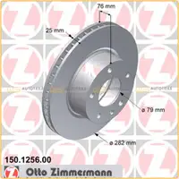ZIMMERMANN Bremsscheiben f&uuml;r BMW 5er E28 528i M5 535i 6er E24 628/635CSi vorne