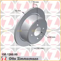 ZIMMERMANN Bremsscheiben + Bremsbel&auml;ge f&uuml;r BMW 3er E30 325iX 170/171 PS hinten