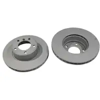ZIMMERMANN Bremsscheiben + Bel&auml;ge + Wako f&uuml;r BMW 5er E39 520-528i 520-530d vorne