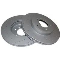Zimmermann SPORT Bremsscheiben + Bel&auml;ge + Wako BMW E46 330i 330d vorne hinten