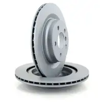 ZIMMERMANN Bremsen Bremsscheiben + Bel&auml;ge + Wako f&uuml;r BMW F45 225i X1 F48 hinten