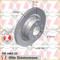 ZIMMERMANN Bremsen Bremsscheiben + Bel&auml;ge + Wako f&uuml;r BMW 1er E88 E82 123d hinten