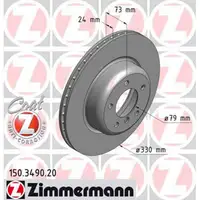 ZIMMERMANN Bremsscheiben Satz f&uuml;r BMW Z4 E89 sDrive28i sDrive30i sDrive35i vorne