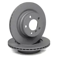 ZIMMERMANN Bremsscheiben + Bel&auml;ge + Wako BMW F20/21 F22/23 F30-34 F32-36 hinten