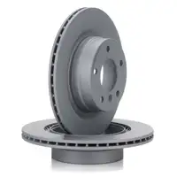 ZIMMERMANN Bremsscheiben + Bel&auml;ge + Wako BMW E81 E87 E90-E93 bis 02.2010 hinten