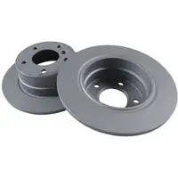 ZIMMERMANN Bremsscheiben + Bremsbel&auml;ge + Wako BMW Z4 E85 2.0i 2.2i 2.5i hinten