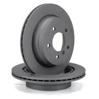 ZIMMERMANN Bremsscheiben + Bremsbel&auml;ge + Wako f&uuml;r BMW X1 E84 ab 03.2010 hinten