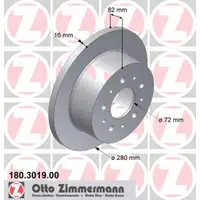 ZIMMERMANN Bremsscheiben Citroen Jumper f&uuml;r Fiat Ducato Peugeot Boxer hinten