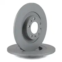 ZIMMERMANN Bremsen Bremsscheiben + Bel&auml;ge Citroen C4 P f&uuml;r Peugeot 308 II hinten